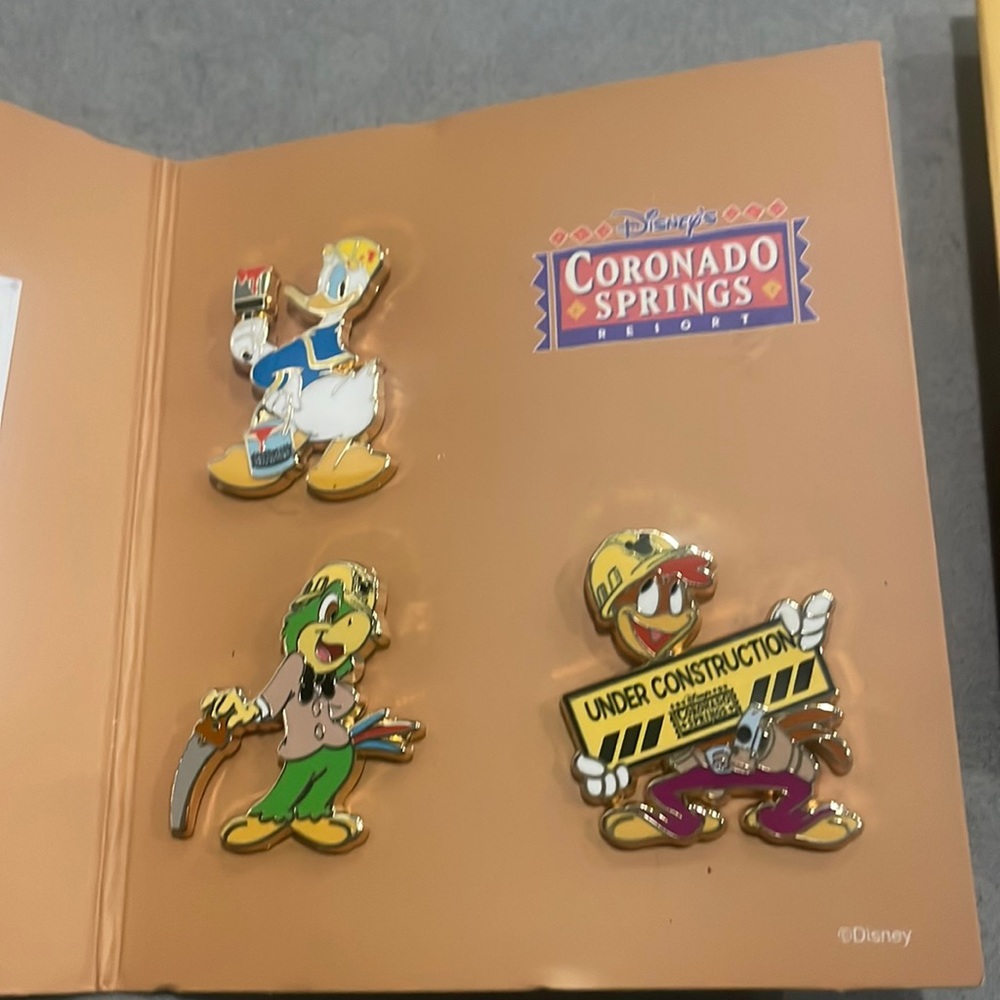 Disney Trading Pins Coronado Resort Construction
